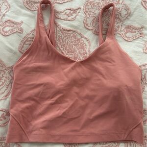 Lululemon Pink Align Cropped Top